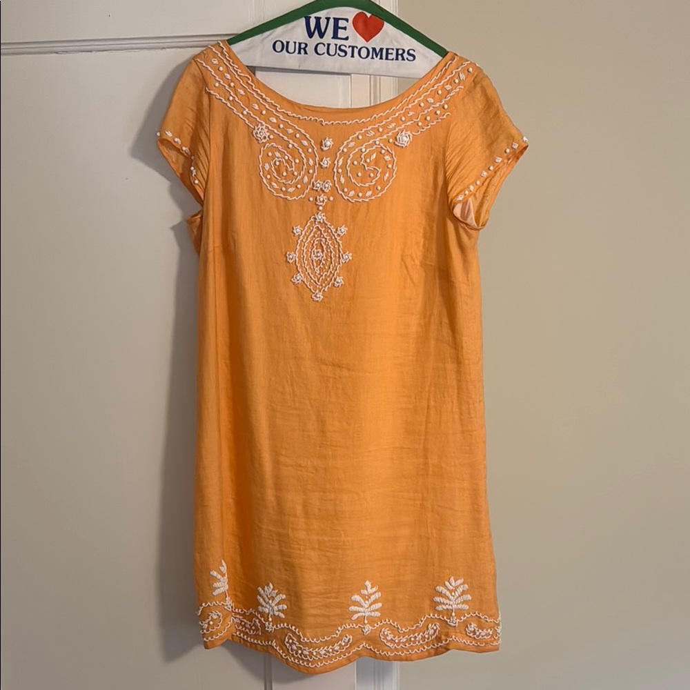 Lilly Pulitzer Orange Mini Dress